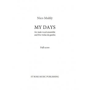 Nico Muhly: My Days (Full Score)