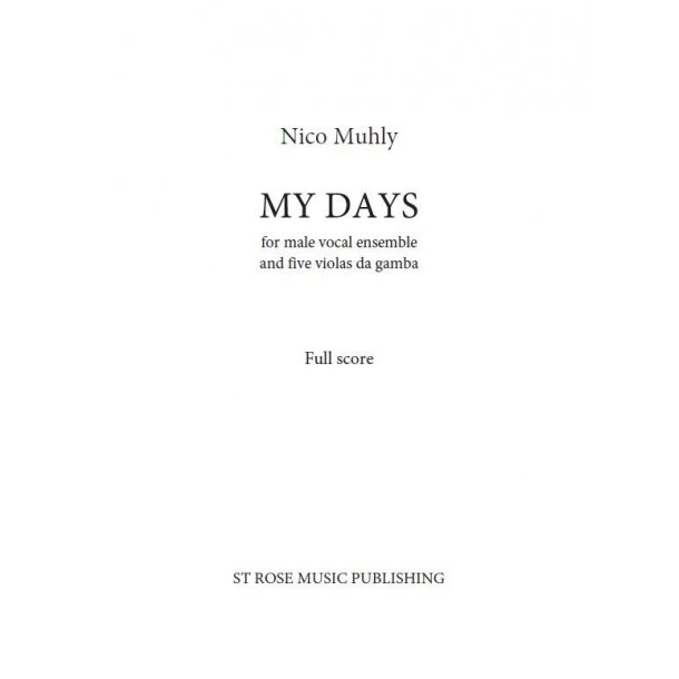 Nico Muhly: My Days (Full Score)