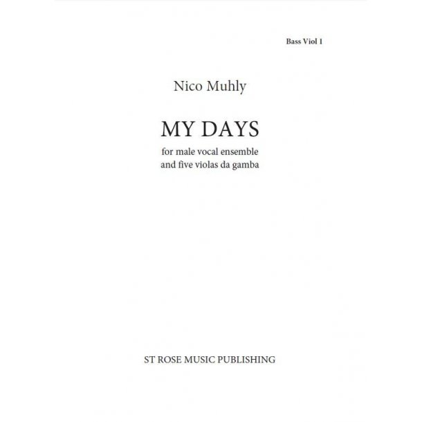 Nico Muhly: My Days (Parts)