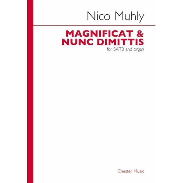 Nico Muhly: Magnificat And Nunc Dimittis