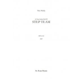 Nico Muhly: Step Team (Full Score)