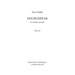 Nico Muhly: Doublespeak - Chamber Ensemble