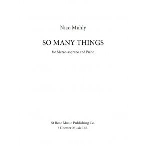 Nico Muhly: So Many Things