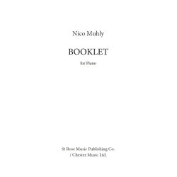 Nico Muhly: Booklet