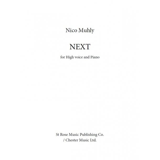 Nico Muhly: Next
