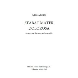 Nico Muhly: Stabat Mater Dolorosa - Full Score