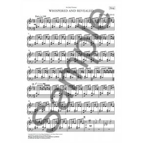 Nico Muhly: Whispered And Revealed (Harp Part)