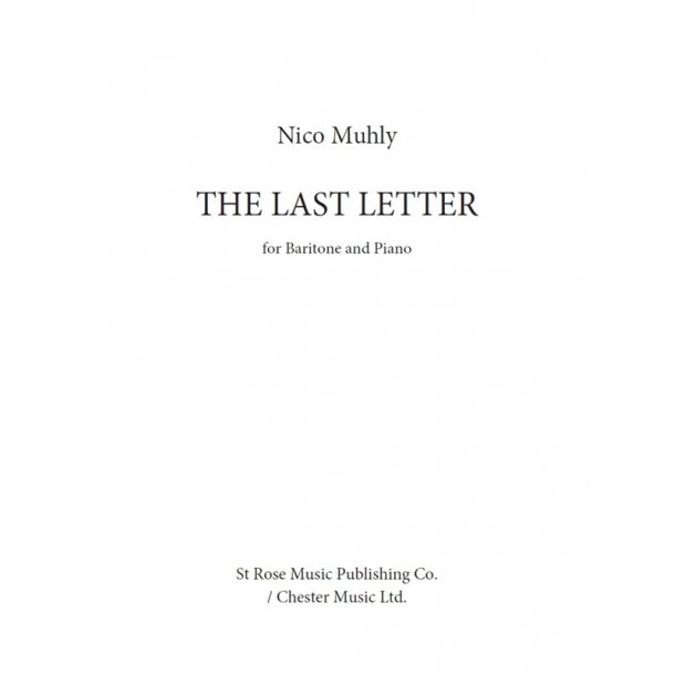 Nico Muhly: The Last Letter