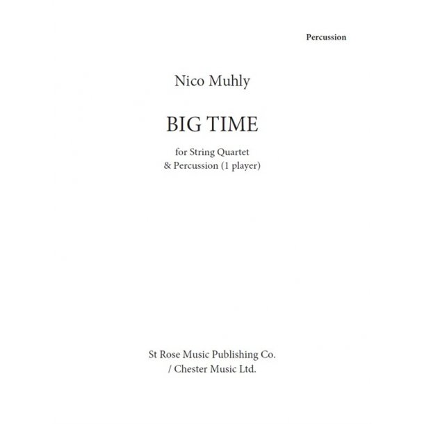 Nico Muhly: Big Time (Parts)