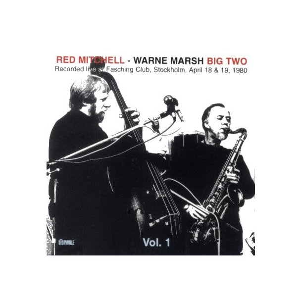 Red Mitchell/Warne Marsh: Big Two Volume 1