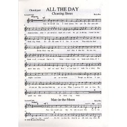 Betty Roe: All The Day - Choral Part