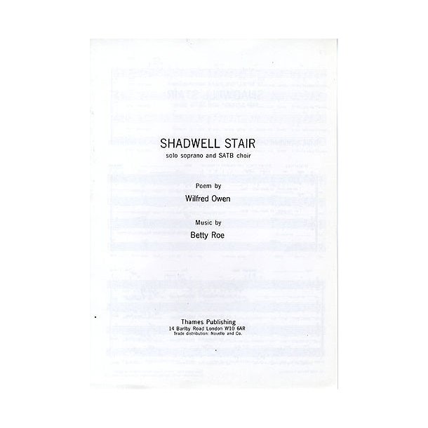 Betty Roe: Shadwell Stair