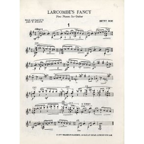 Betty Roe: Larcombe's Fancy