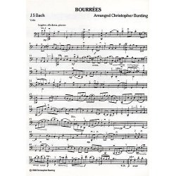 J.S. Bach: Bourrees (Cello Part)