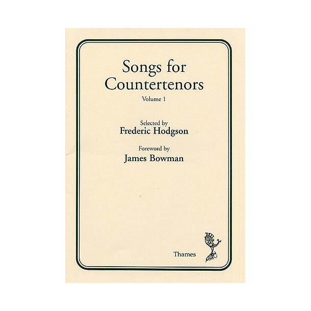 Songs For Countertenors Volume 1