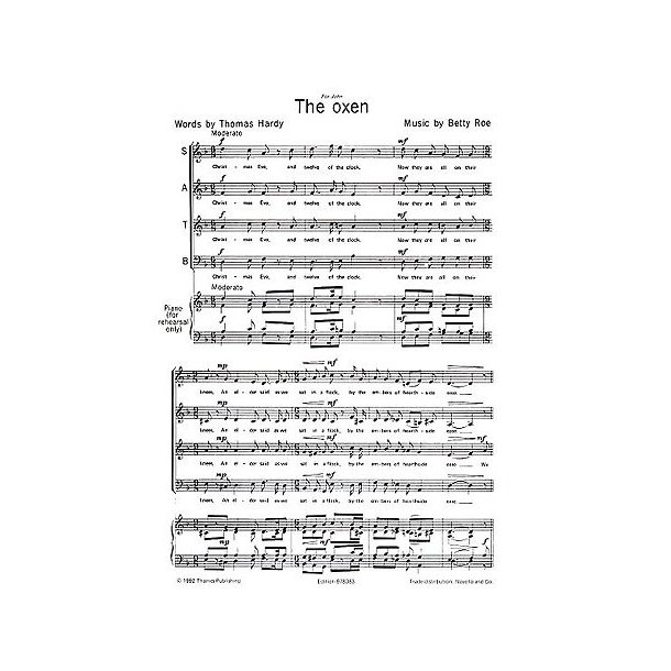 Betty Roe: The Oxen