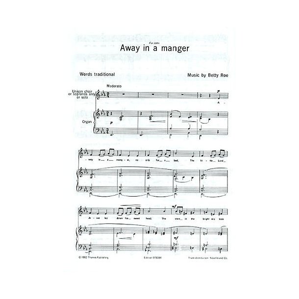 Betty Roe: Away In A Manger