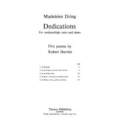 Dedications (Medium/High)