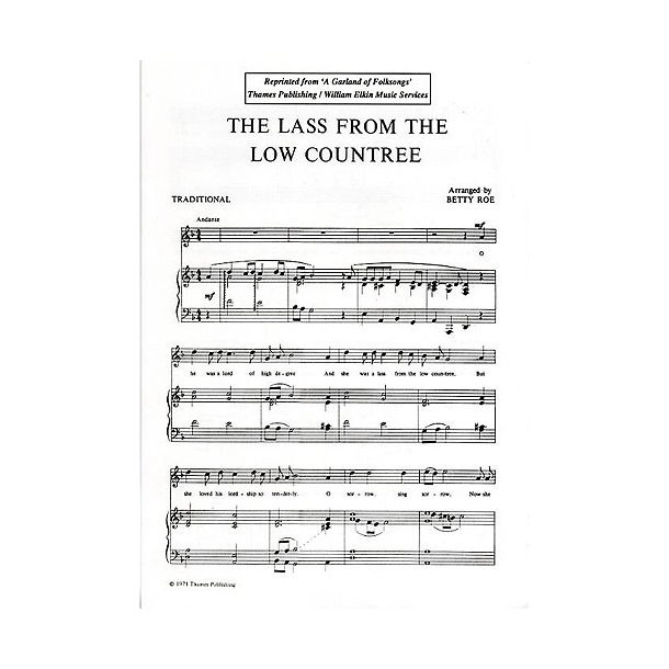 Betty Roe: The Lass From The Low Countree