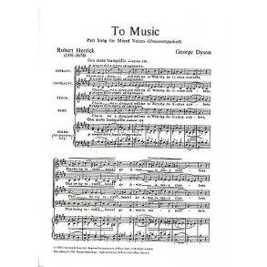 George Dyson: To Music