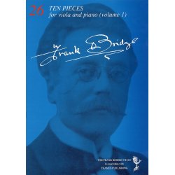 Frank Bridge: Ten Pieces For Viola And Piano - Volume 1 (Nos. 1-5)