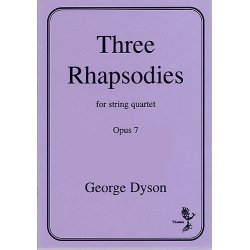 George Dyson: Three Rhapsodies Op.7