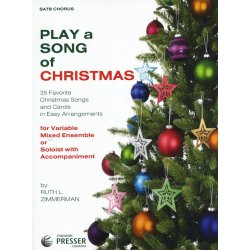 Play A Song Of Christmas - Variable Mixed Ensemble Or Solo With Accompaniment (SATB)