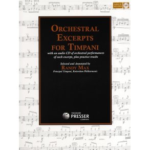 Randy Max: Orchestral Excerpts For Timpani