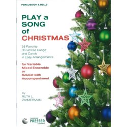 PLAY A SONG OF CHRISTMAS 35 FAVORITE CHRISTMAS SONGS PERCUSSION PART