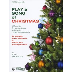 Play A Song Of Christmas - Variable Mixed Ensemble Or Solo With Accompaniment (Flute)