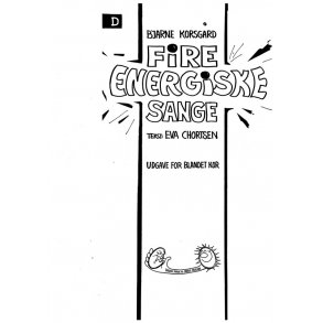 Korsgaard 4 Energiske Sange D