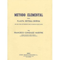 Gonzalez Metodo Elemental Para Flauta