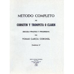 Tomas Garcia Coronel: Metodo Completo Cuaderno Completo De Trompeta Vol.2