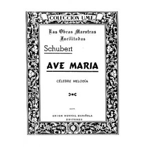 Schubert: Ave Maria Facil for Organ