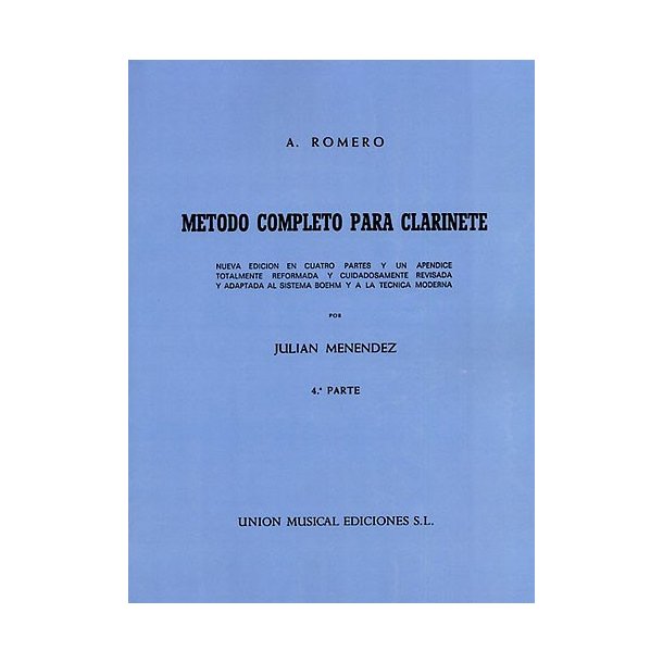 Romero Metodo Completo Para Clarinete (menendez) Part 4