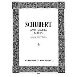 Franz Schubert: Ave Maria For Violin And Piano