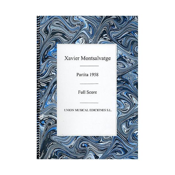 Xavier Montsalvatge: Partita 1958