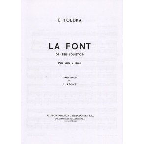 Toldra La Font Vla/pf