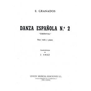 Enrique Granados: Danza Espanola No.2 - Oriental (Viola/Piano)