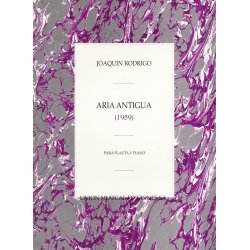 Joaquin Rodrigo: Aria Antigua Para Flauta Y Piano