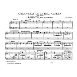 Rubio: Organistas De La Real Capilla for Organ