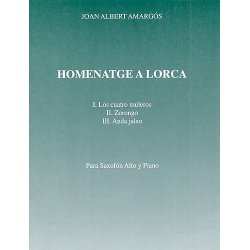 Joan Albert Amargos: Homenatge A Lorca