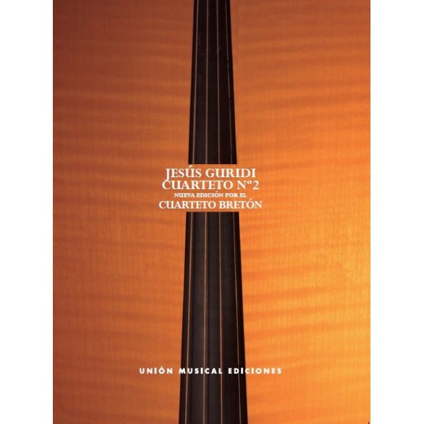 Jes&uacute;s Guridi: Cuarteto No.2 (Score/Parts)