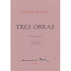 De Falla: Tres Obras Para Viola Y Piano