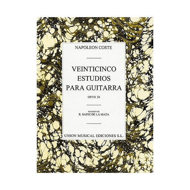 Coste: 25 Estudios Para Guitarra