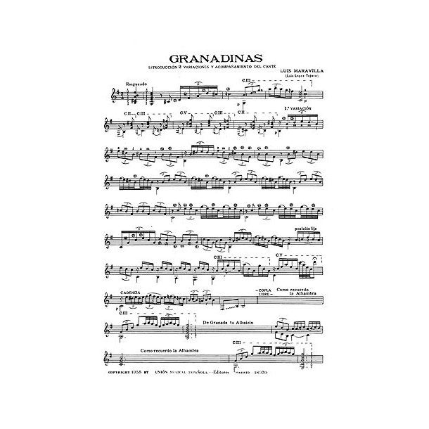 Luis Maravilla: Flamenco Album Para Guitarra Por Musica