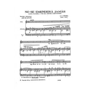 Haendel: No Se Enmendara Jamas Cntt Espnl