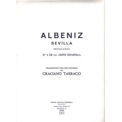 Albeniz Sevilla Sevillanas (tarrago) 2 Guitars
