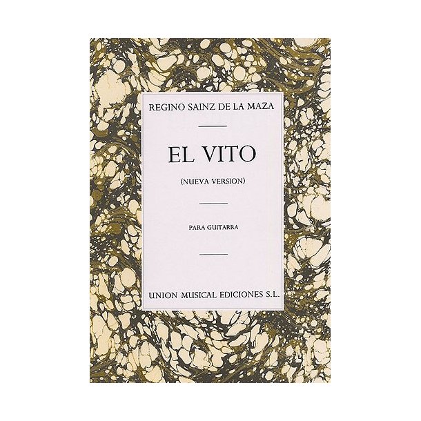 Sainz De La Maza, R El Vito Nueva Version Guitar