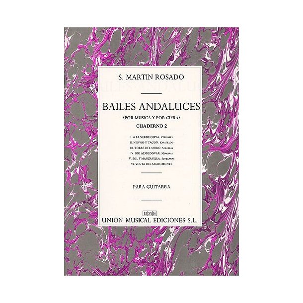 Rosado Bailes Andaluces Volume 2 Guitar